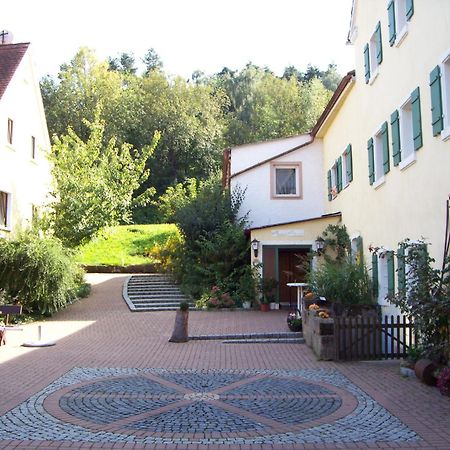 Landgasthof Gotzenmuhle Hotel Lichtenau  Buitenkant foto